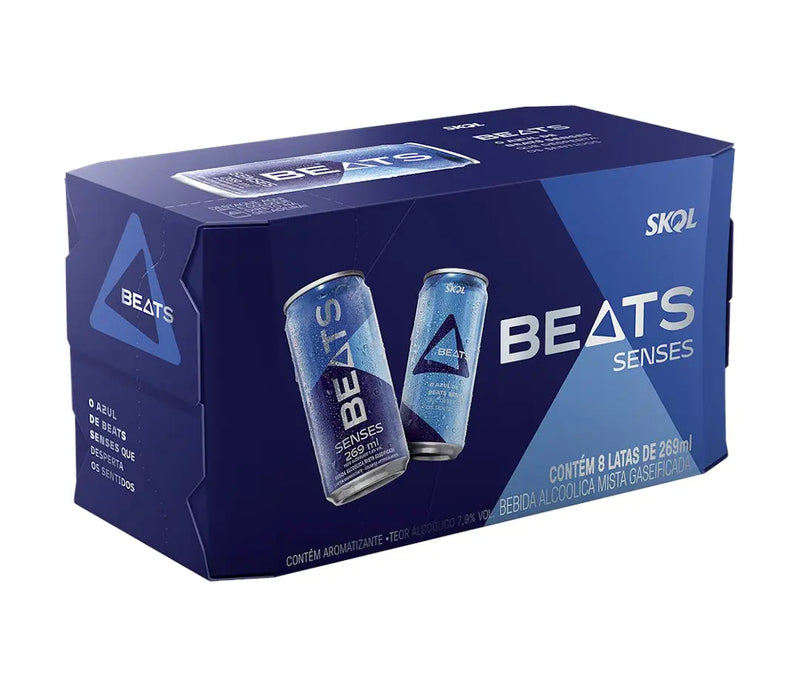 Pack de Drink Pronto Beats Senses 269ml Lata 8 Unidades - OFERTA ESPECIAL