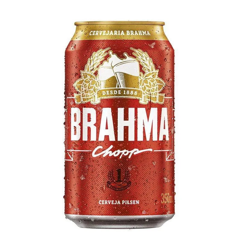 Chopp Brahma em Lata 350ml
