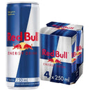 Pack de 4 Latas Red Bull Energético, Energy Drink, 250ml