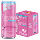 Pack de 4 Latas Red Bull Energético, Amora Edition, Frutas Vermelhas, Sem Açúcar 250ml