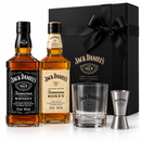 Kit Jack Daniels Whisky Nº7 E Honey 375ml + Copo + Dosador Original