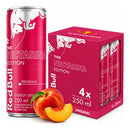Pack de 4 Latas Red Bull Energético, Pitaya, 250 ml