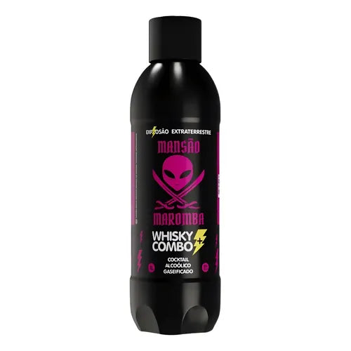 Drink Whisky + Combo Mansão Maromba 1l Cocktal Gaseificado