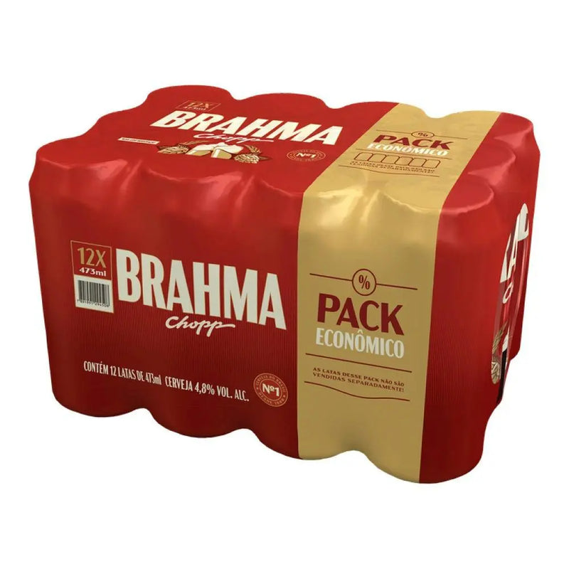 Brahma 473ml - Pack Econômico (12 unidades)