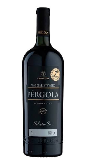 VINHO TINTO PÉRGOLA SECO 1L
